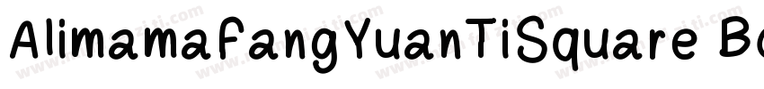 AlimamaFangYuanTiSquare Bold字体转换